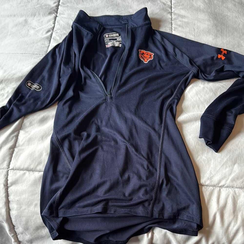 Under Armour Dark Blue Quarter-Zip Pullover